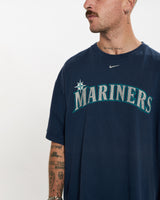 Vintage Nike MLB Seattle Mariners Tee <br>L , The Real Deal , newtown, sydney, australia, thrift store, opshop, preloved, secondhand, sustainable, retro, antique, 70s, 80s, 90s, 2000s, 00s, fashion, clothing, streetwear, trendy, garment, style, boutique, store, shop, archive, sale, cheap, best, top