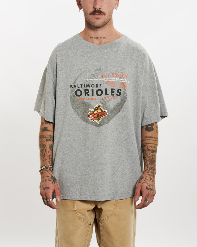 Vintage 90s MLB Baltimore Orioles Tee <br>L , The Real Deal , newtown, sydney, australia, thrift store, opshop, preloved, secondhand, sustainable, retro, antique, 70s, 80s, 90s, 2000s, 00s, fashion, clothing, streetwear, trendy, garment, style, boutique, store, shop, archive, sale, cheap, best, top