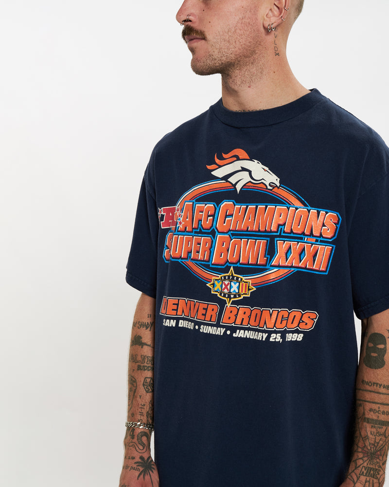 Vintage 1998 NFL Denver Broncos Tee <br>L