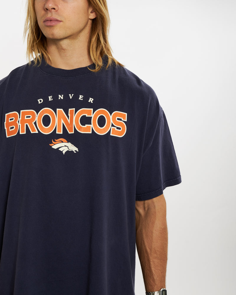 Vintage NFL Denver Broncos Tee <br>XL , The Real Deal , newtown, sydney, australia, thrift store, opshop, preloved, secondhand, sustainable, retro, antique, 70s, 80s, 90s, 2000s, 00s, fashion, clothing, streetwear, trendy, garment, style, boutique, store, shop, archive, sale, cheap, best, top