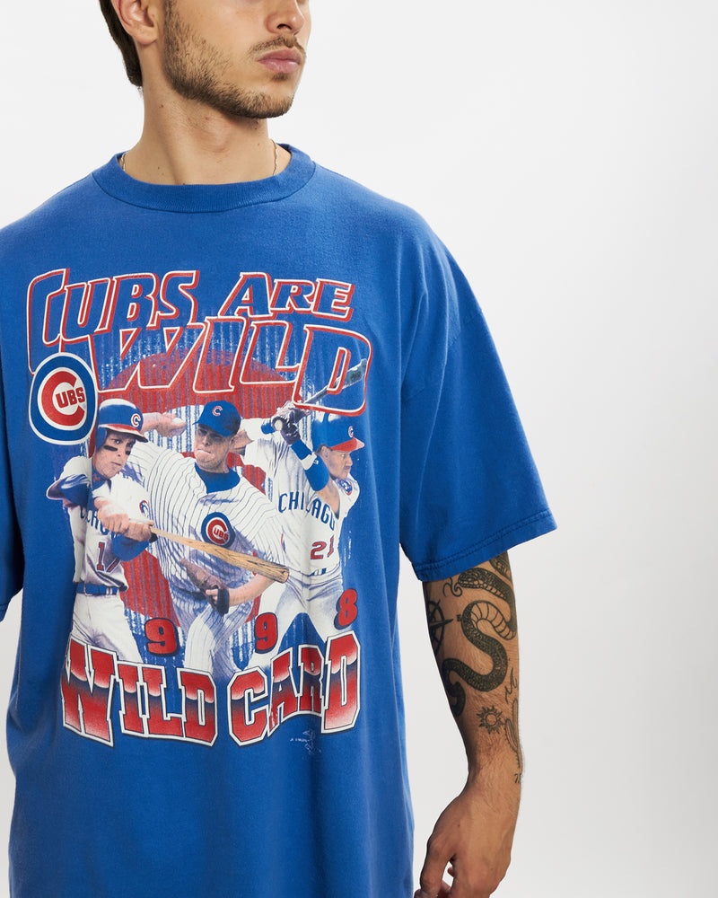 Vintage 1998 MLB Chicago Cubs Tee <br>L