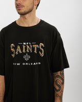 Vintage 90s NFL New Orleans Saints Tee <br>L , The Real Deal , newtown, sydney, australia, thrift store, opshop, preloved, secondhand, sustainable, retro, antique, 70s, 80s, 90s, 2000s, 00s, fashion, clothing, streetwear, trendy, garment, style, boutique, store, shop, archive, sale, cheap, best, top