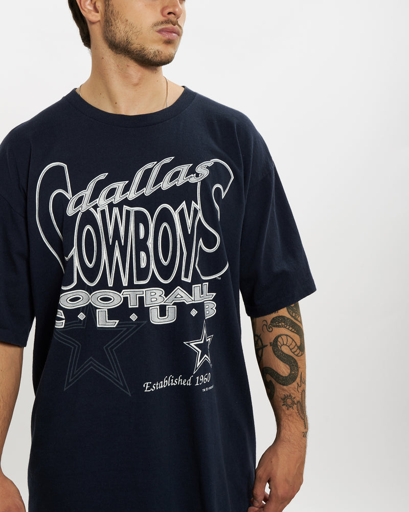 Vintage 1993 NFL Dallas Cowboys Tee <br>L , The Real Deal , newtown, sydney, australia, thrift store, opshop, preloved, secondhand, sustainable, retro, antique, 70s, 80s, 90s, 2000s, 00s, fashion, clothing, streetwear, trendy, garment, style, boutique, store, shop, archive, sale, cheap, best, top