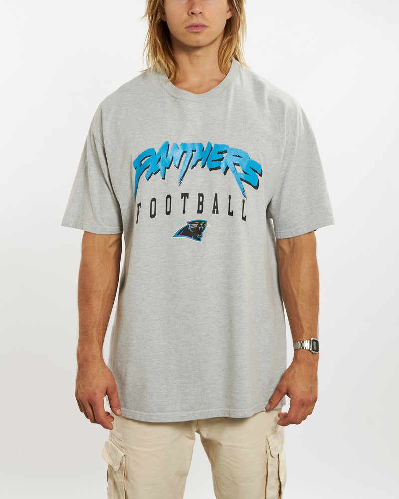 Vintage 90s Champion NFL Carolina Panthers Tee <br>XL , The Real Deal , newtown, sydney, australia, thrift store, opshop, preloved, secondhand, sustainable, retro, antique, 70s, 80s, 90s, 2000s, 00s, fashion, clothing, streetwear, trendy, garment, style, boutique, store, shop, archive, sale, cheap, best, top