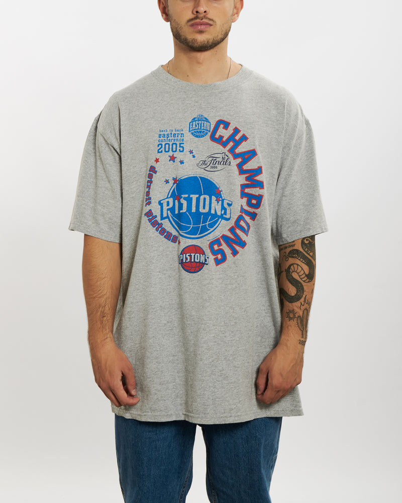 Vintage NBA Detroit Pistons Tee <br>L , The Real Deal , newtown, sydney, australia, thrift store, opshop, preloved, secondhand, sustainable, retro, antique, 70s, 80s, 90s, 2000s, 00s, fashion, clothing, streetwear, trendy, garment, style, boutique, store, shop, archive, sale, cheap, best, top