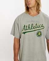 Vintage MLB Oakland Athletics Tee <br>XL , The Real Deal , newtown, sydney, australia, thrift store, opshop, preloved, secondhand, sustainable, retro, antique, 70s, 80s, 90s, 2000s, 00s, fashion, clothing, streetwear, trendy, garment, style, boutique, store, shop, archive, sale, cheap, best, top