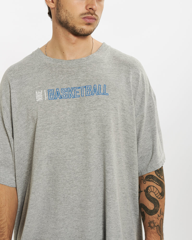 Vintage Nike Basketball Tee <br>L , The Real Deal , newtown, sydney, australia, thrift store, opshop, preloved, secondhand, sustainable, retro, antique, 70s, 80s, 90s, 2000s, 00s, fashion, clothing, streetwear, trendy, garment, style, boutique, store, shop, archive, sale, cheap, best, top