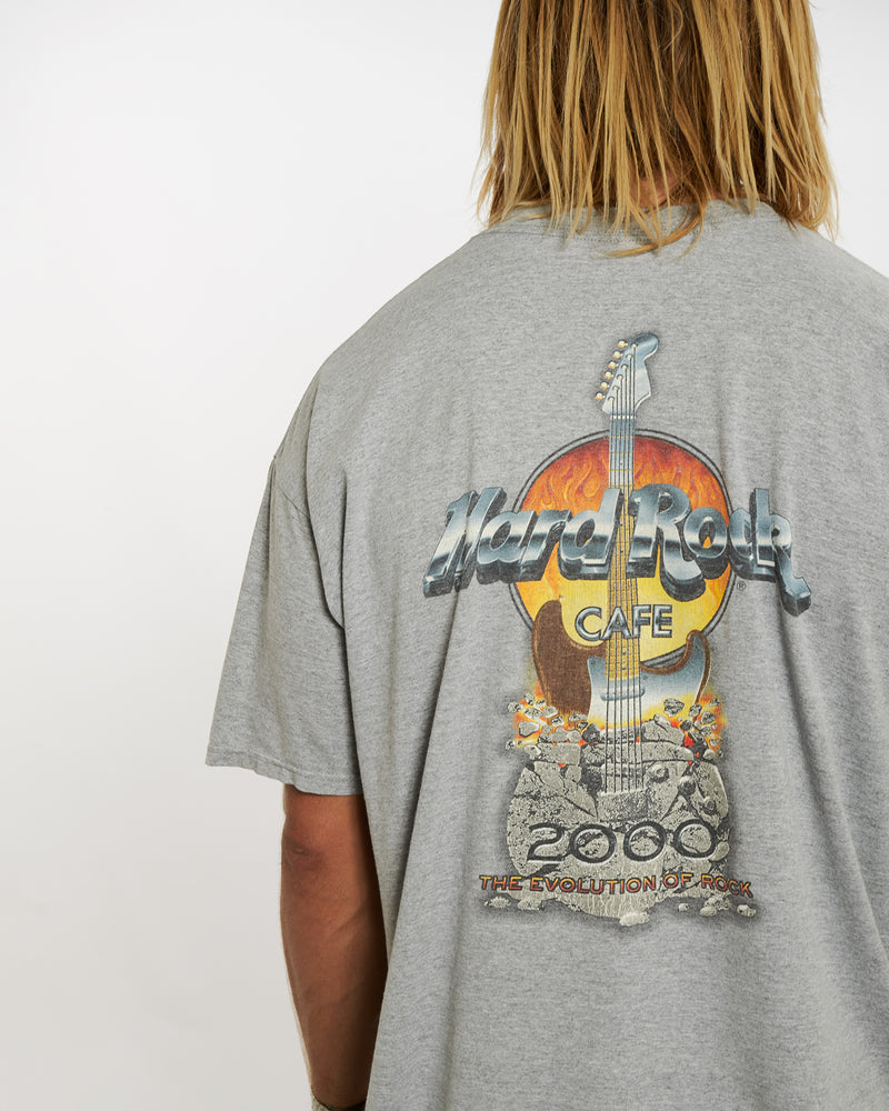 Vintage 90s Hard Rock Cafe 'Atlantic City' Tee <br>XL , The Real Deal , newtown, sydney, australia, thrift store, opshop, preloved, secondhand, sustainable, retro, antique, 70s, 80s, 90s, 2000s, 00s, fashion, clothing, streetwear, trendy, garment, style, boutique, store, shop, archive, sale, cheap, best, top