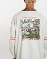 Vintage Harley Davidson Long Sleeve Tee <br>XL , The Real Deal , newtown, sydney, australia, thrift store, opshop, preloved, secondhand, sustainable, retro, antique, 70s, 80s, 90s, 2000s, 00s, fashion, clothing, streetwear, trendy, garment, style, boutique, store, shop, archive, sale, cheap, best, top