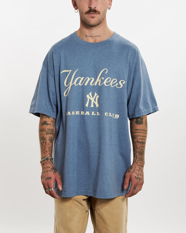 Vintage MLB New York Yankees Tee <br>L , The Real Deal , newtown, sydney, australia, thrift store, opshop, preloved, secondhand, sustainable, retro, antique, 70s, 80s, 90s, 2000s, 00s, fashion, clothing, streetwear, trendy, garment, style, boutique, store, shop, archive, sale, cheap, best, top