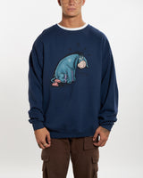 Vintage 90s Disney Winnie the Pooh 'Eeyore' Sweatshirt <br>XL , The Real Deal , newtown, sydney, australia, thrift store, opshop, preloved, secondhand, sustainable, retro, antique, 70s, 80s, 90s, 2000s, 00s, fashion, clothing, streetwear, trendy, garment, style, boutique, store, shop, archive, sale, cheap, best, top