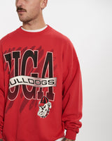 Vintage 90s University of Georgia Bulldogs Sweatshirt <br>L , The Real Deal , newtown, sydney, australia, thrift store, opshop, preloved, secondhand, sustainable, retro, antique, 70s, 80s, 90s, 2000s, 00s, fashion, clothing, streetwear, trendy, garment, style, boutique, store, shop, archive, sale, cheap, best, top