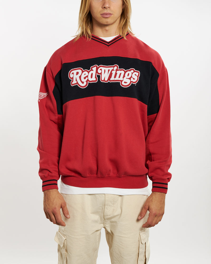 Vintage 90s NHL Detroit Red Wings Sweatshirt <br>L , The Real Deal , newtown, sydney, australia, thrift store, opshop, preloved, secondhand, sustainable, retro, antique, 70s, 80s, 90s, 2000s, 00s, fashion, clothing, streetwear, trendy, garment, style, boutique, store, shop, archive, sale, cheap, best, top