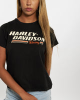 Vintage Harley Davidson Racing Tee <br>XS , The Real Deal , newtown, sydney, australia, thrift store, opshop, preloved, secondhand, sustainable, retro, antique, 70s, 80s, 90s, 2000s, 00s, fashion, clothing, streetwear, trendy, garment, style, boutique, store, shop, archive, sale, cheap, best, top