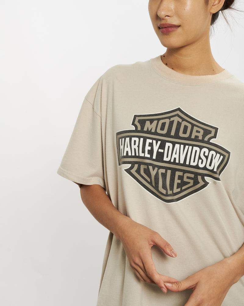 Vintage Harley Davidson Tee <br>M , The Real Deal , newtown, sydney, australia, thrift store, opshop, preloved, secondhand, sustainable, retro, antique, 70s, 80s, 90s, 2000s, 00s, fashion, clothing, streetwear, trendy, garment, style, boutique, store, shop, archive, sale, cheap, best, top