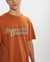 Vintage Harley Davidson Tee <br>L , The Real Deal , newtown, sydney, australia, thrift store, opshop, preloved, secondhand, sustainable, retro, antique, 70s, 80s, 90s, 2000s, 00s, fashion, clothing, streetwear, trendy, garment, style, boutique, store, shop, archive, sale, cheap, best, top