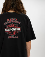 Vintage Harley Davidson Tee <br>XL , The Real Deal , newtown, sydney, australia, thrift store, opshop, preloved, secondhand, sustainable, retro, antique, 70s, 80s, 90s, 2000s, 00s, fashion, clothing, streetwear, trendy, garment, style, boutique, store, shop, archive, sale, cheap, best, top