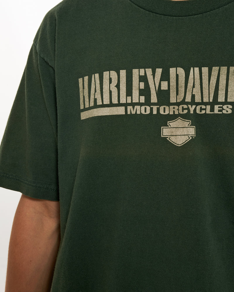 Vintage Harley Davidson Tee <br>L , The Real Deal , newtown, sydney, australia, thrift store, opshop, preloved, secondhand, sustainable, retro, antique, 70s, 80s, 90s, 2000s, 00s, fashion, clothing, streetwear, trendy, garment, style, boutique, store, shop, archive, sale, cheap, best, top