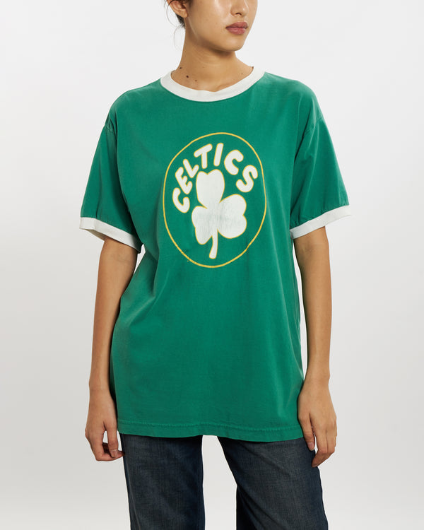 Vintage NBA Boston Celtics Ringer Tee <br>M