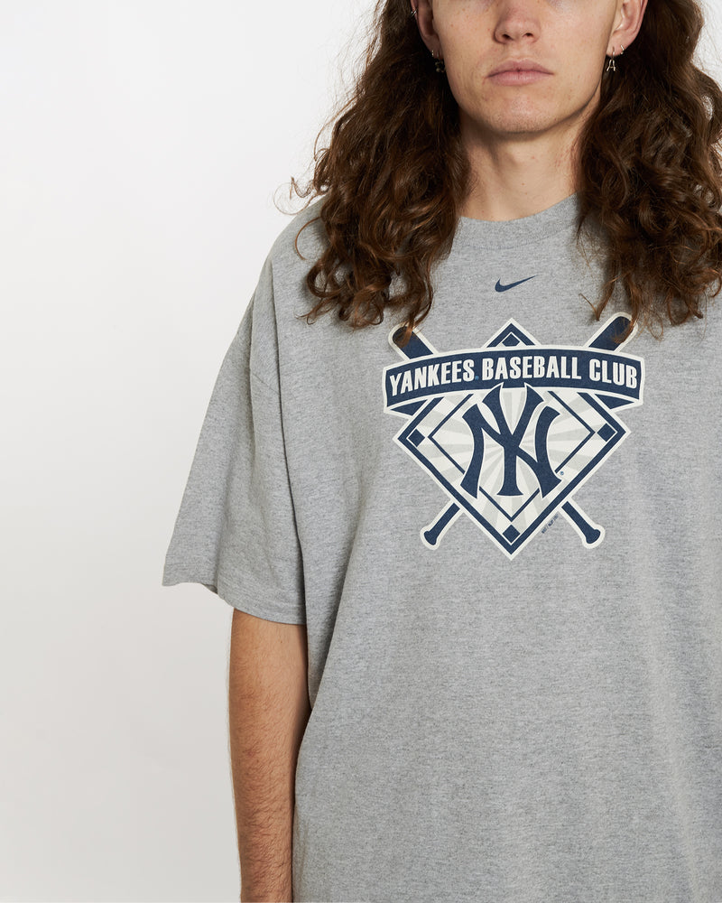 Vintage Nike MLB New York Yankees Tee <br>XL , The Real Deal , newtown, sydney, australia, thrift store, opshop, preloved, secondhand, sustainable, retro, antique, 70s, 80s, 90s, 2000s, 00s, fashion, clothing, streetwear, trendy, garment, style, boutique, store, shop, archive, sale, cheap, best, top