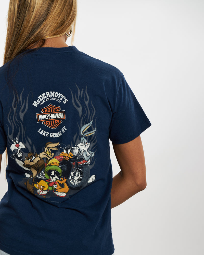 Vintage Looney Tunes x Harley Davidson Tee <br>XXS