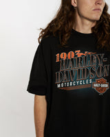 Harley Davidson Tee <br>XL , The Real Deal , newtown, sydney, australia, thrift store, opshop, preloved, secondhand, sustainable, retro, antique, 70s, 80s, 90s, 2000s, 00s, fashion, clothing, streetwear, trendy, garment, style, boutique, store, shop, archive, sale, cheap, best, top