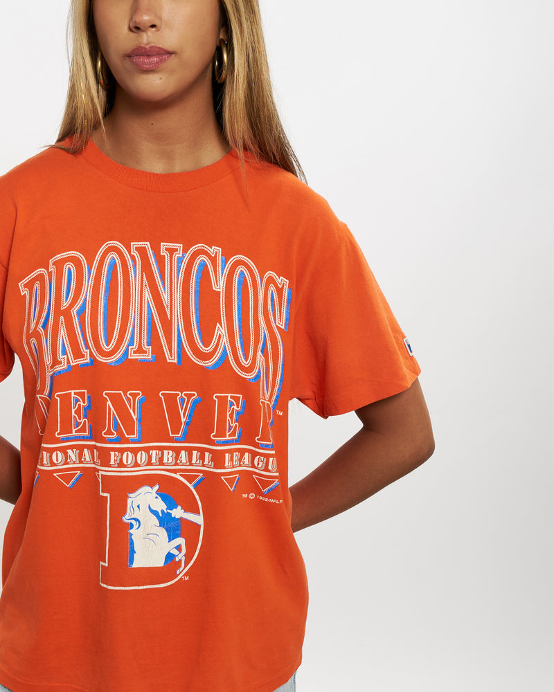 Vintage 1992 NFL Denver Broncos Tee <br>XS