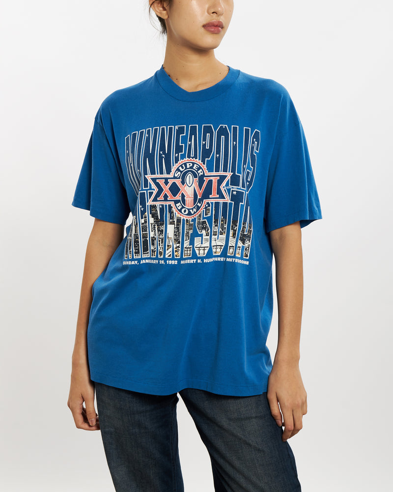 1992 Super Bowl XXVI 'Minneapolis, Minnesota' Tee <br>M