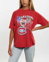 Vintage 90s NHL Montreal Canadiens Tee <br>XS