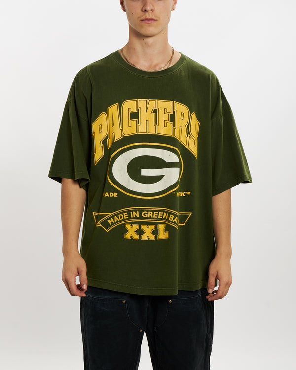 Vintage 1997 NFL Green Bay Packers Tee <br>L , The Real Deal , newtown, sydney, australia, thrift store, opshop, preloved, secondhand, sustainable, retro, antique, 70s, 80s, 90s, 2000s, 00s, fashion, clothing, streetwear, trendy, garment, style, boutique, store, shop, archive, sale, cheap, best, top