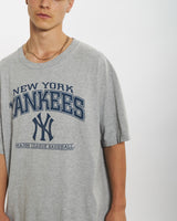 Vintage MLB New York Yankees Tee <br>L , The Real Deal , newtown, sydney, australia, thrift store, opshop, preloved, secondhand, sustainable, retro, antique, 70s, 80s, 90s, 2000s, 00s, fashion, clothing, streetwear, trendy, garment, style, boutique, store, shop, archive, sale, cheap, best, top