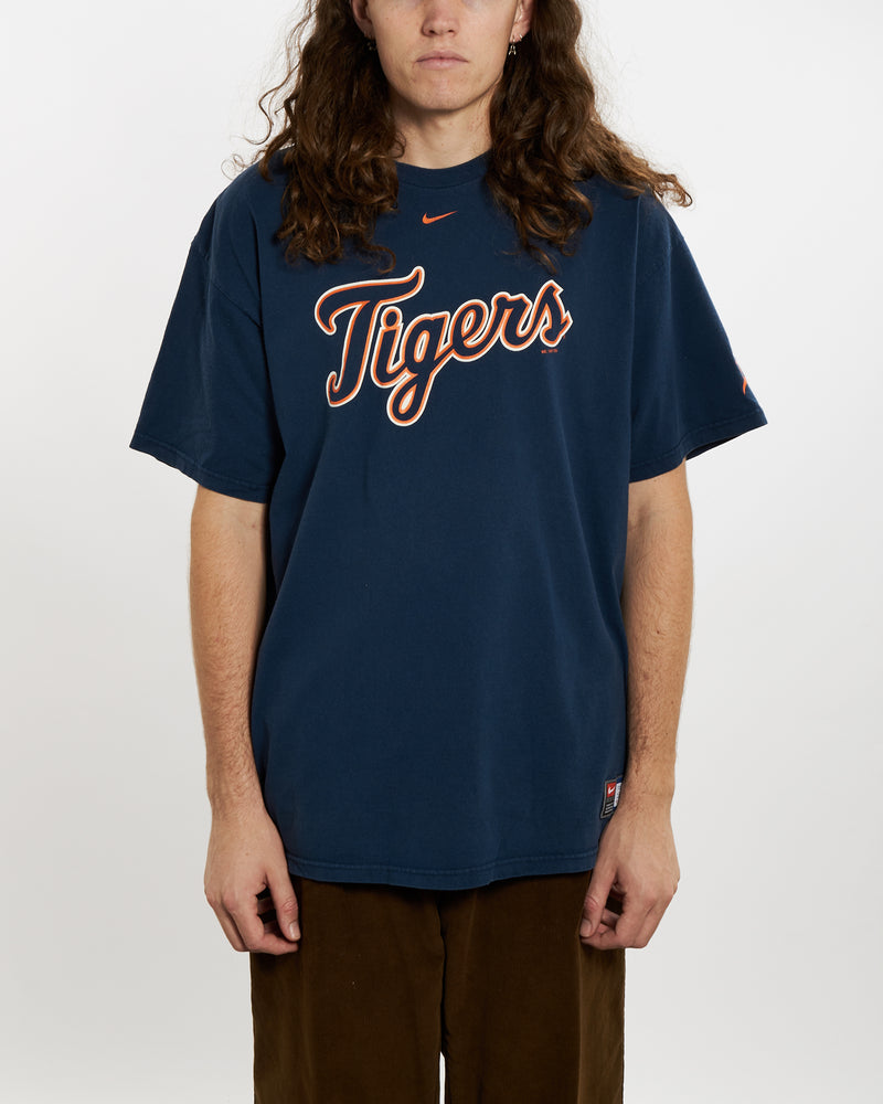 Vintage Nike MLB Detroit Tigers Tee <br>XL , The Real Deal , newtown, sydney, australia, thrift store, opshop, preloved, secondhand, sustainable, retro, antique, 70s, 80s, 90s, 2000s, 00s, fashion, clothing, streetwear, trendy, garment, style, boutique, store, shop, archive, sale, cheap, best, top