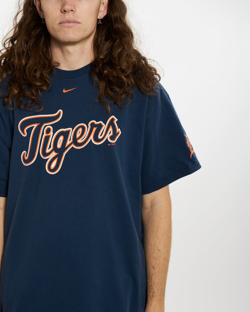 Vintage Nike MLB Detroit Tigers Tee <br>XL , The Real Deal , newtown, sydney, australia, thrift store, opshop, preloved, secondhand, sustainable, retro, antique, 70s, 80s, 90s, 2000s, 00s, fashion, clothing, streetwear, trendy, garment, style, boutique, store, shop, archive, sale, cheap, best, top