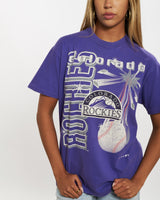 Vintage 1993 MLB Colorado Rockies Tee <br>XS