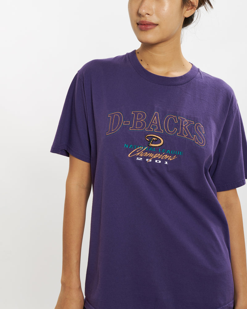 Vintage MLB Arizona Diamondbacks Embroidered Tee <br>M