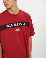 Vintage 90s Ralph Lauren Polo Jeans Co. Tee <br>L