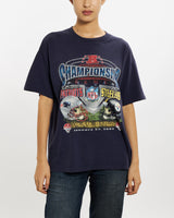 Vintage NFL Patriots v Steelers Championship Tee <br>M