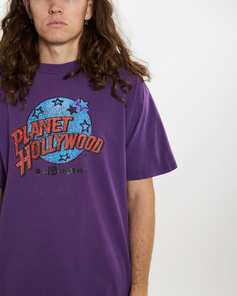 Vintage 90s Planet Hollywood 'Walt Disney World' Tee <br>XL