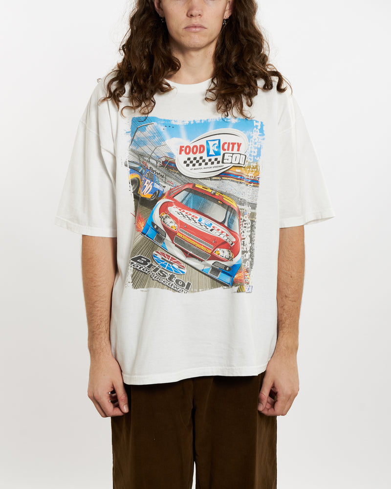 Vintage NASCAR Racing Tee <br>XL , The Real Deal , newtown, sydney, australia, thrift store, opshop, preloved, secondhand, sustainable, retro, antique, 70s, 80s, 90s, 2000s, 00s, fashion, clothing, streetwear, trendy, garment, style, boutique, store, shop, archive, sale, cheap, best, top