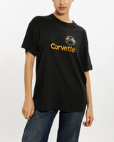 Vintage 90s Corvette Embroidered Tee <br>M