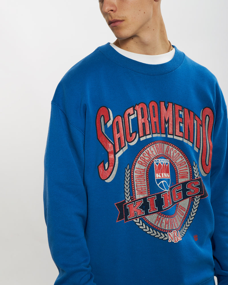 Vintage 90s NBA Sacramento Kings Sweatshirt <br>L