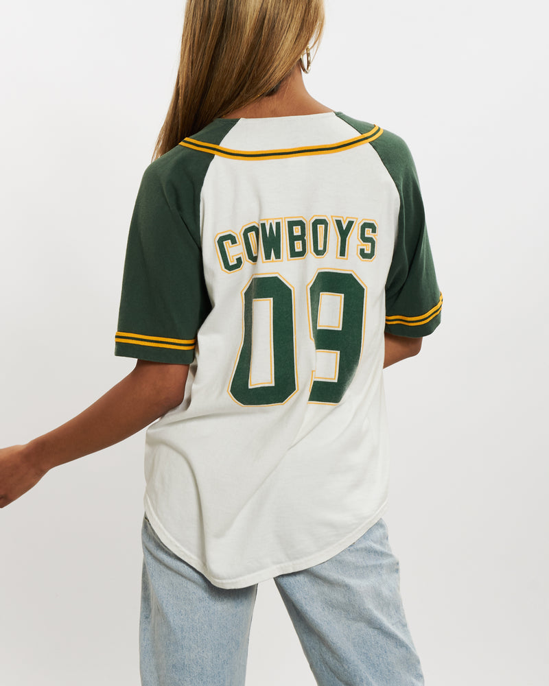 Vintage Canyon Cowboys Baseball Jersey <br>XS , The Real Deal , newtown, sydney, australia, thrift store, opshop, preloved, secondhand, sustainable, retro, antique, 70s, 80s, 90s, 2000s, 00s, fashion, clothing, streetwear, trendy, garment, style, boutique, store, shop, archive, sale, cheap, best, top