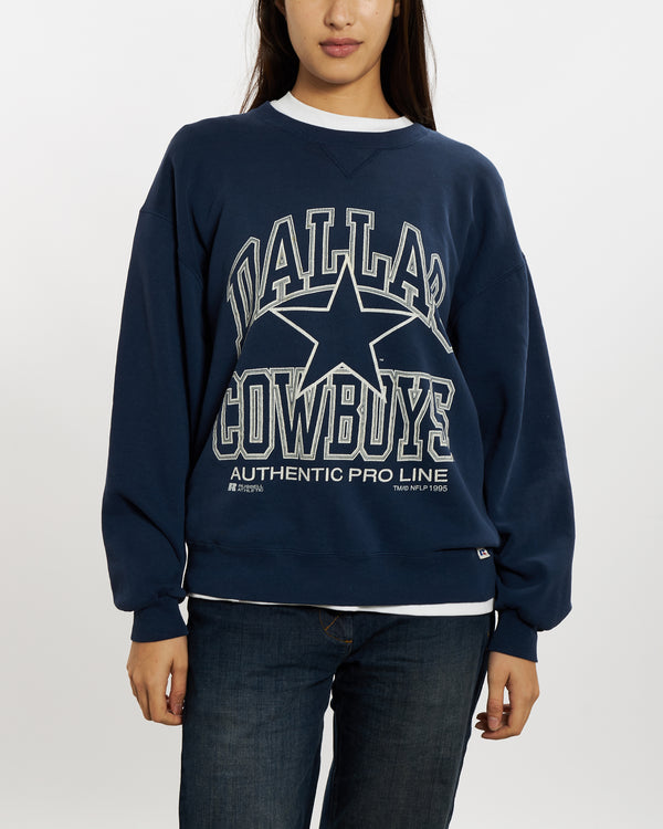 Vintage 1995 NFL Dallas Cowboys Sweatshirt <br>M , The Real Deal , newtown, sydney, australia, thrift store, opshop, preloved, secondhand, sustainable, retro, antique, 70s, 80s, 90s, 2000s, 00s, fashion, clothing, streetwear, trendy, garment, style, boutique, store, shop, archive, sale, cheap, best, top