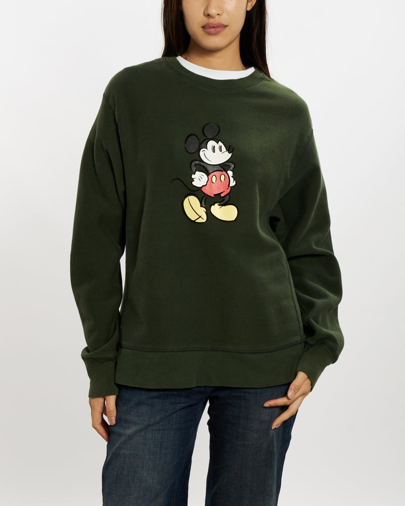 Vintage 90s Disney Mickey Mouse Sweatshirt <br>M , The Real Deal , newtown, sydney, australia, thrift store, opshop, preloved, secondhand, sustainable, retro, antique, 70s, 80s, 90s, 2000s, 00s, fashion, clothing, streetwear, trendy, garment, style, boutique, store, shop, archive, sale, cheap, best, top