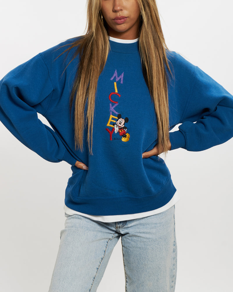 Vintage 90s Disney Mickey Mouse Sweatshirt <br>XS