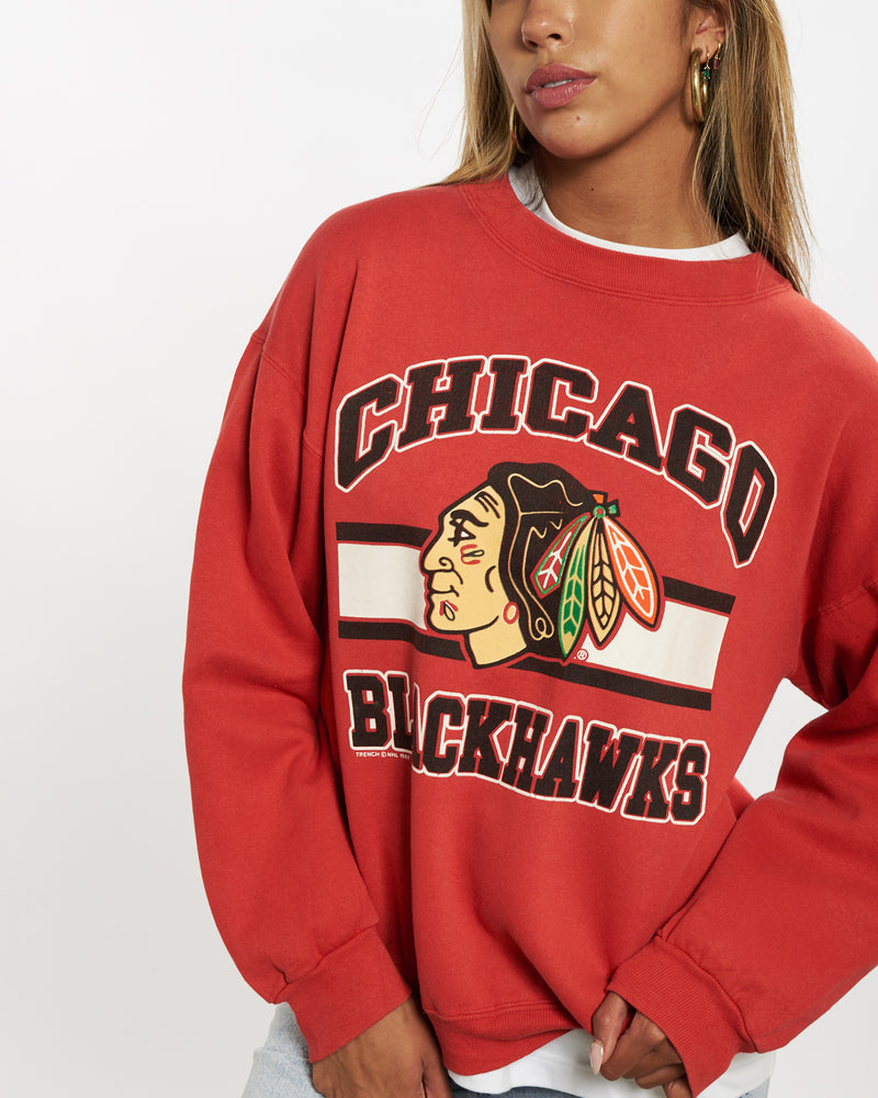 Vintage 1988 NHL Chicago Blackhawks Sweatshirt <br>XS