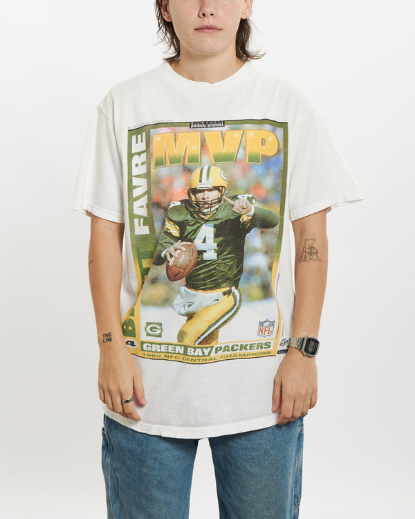 Vintage 1995 NFL Green Bay Packers Tee <br>S , The Real Deal , newtown, sydney, australia, thrift store, opshop, preloved, secondhand, sustainable, retro, antique, 70s, 80s, 90s, 2000s, 00s, fashion, clothing, streetwear, trendy, garment, style, boutique, store, shop, archive, sale, cheap, best, top