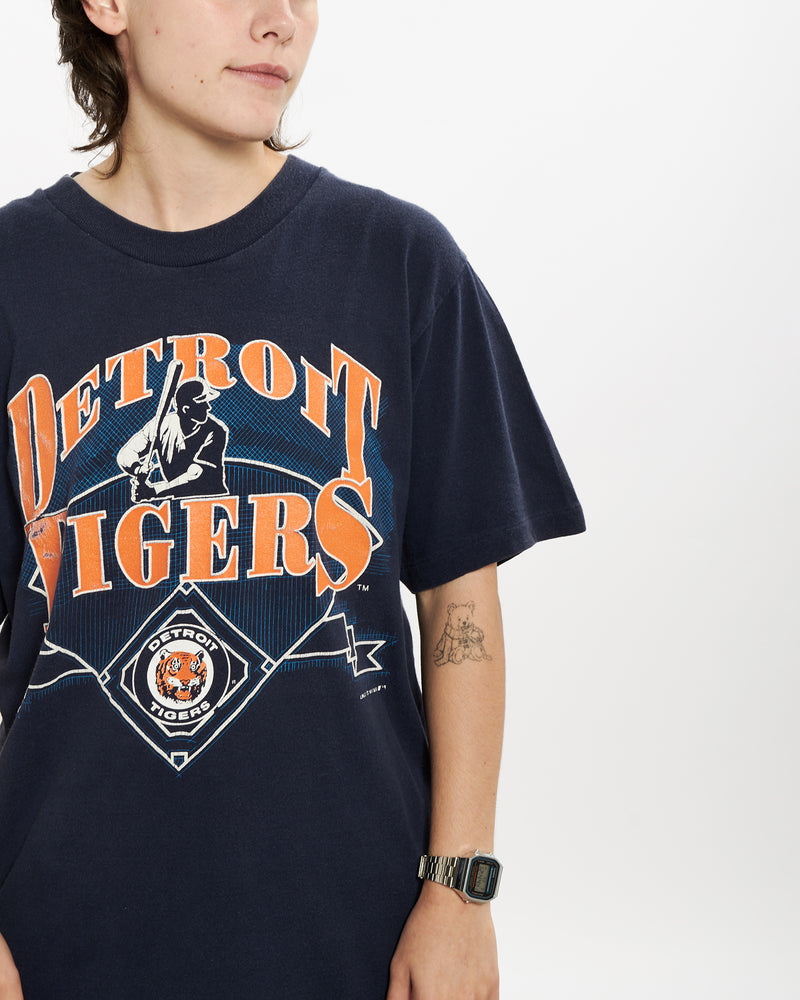 Vintage 1991 MLB Detroit Tigers Tee <br>S , The Real Deal , newtown, sydney, australia, thrift store, opshop, preloved, secondhand, sustainable, retro, antique, 70s, 80s, 90s, 2000s, 00s, fashion, clothing, streetwear, trendy, garment, style, boutique, store, shop, archive, sale, cheap, best, top