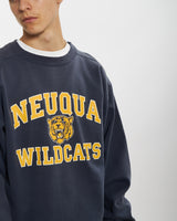 Vintage 90s Neuqua Valley Wildcats Sweatshirt <br>L , The Real Deal , newtown, sydney, australia, thrift store, opshop, preloved, secondhand, sustainable, retro, antique, 70s, 80s, 90s, 2000s, 00s, fashion, clothing, streetwear, trendy, garment, style, boutique, store, shop, archive, sale, cheap, best, top