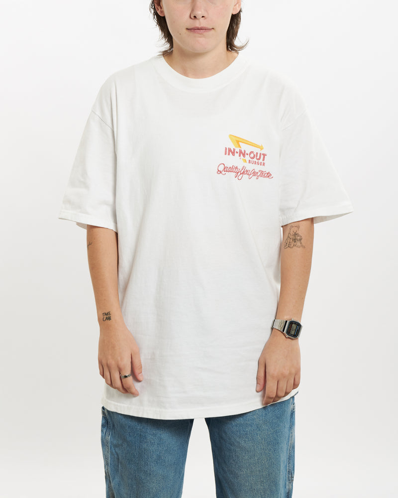 Vintage 90s In-N-Out Burger Tee <br>S , The Real Deal , newtown, sydney, australia, thrift store, opshop, preloved, secondhand, sustainable, retro, antique, 70s, 80s, 90s, 2000s, 00s, fashion, clothing, streetwear, trendy, garment, style, boutique, store, shop, archive, sale, cheap, best, top